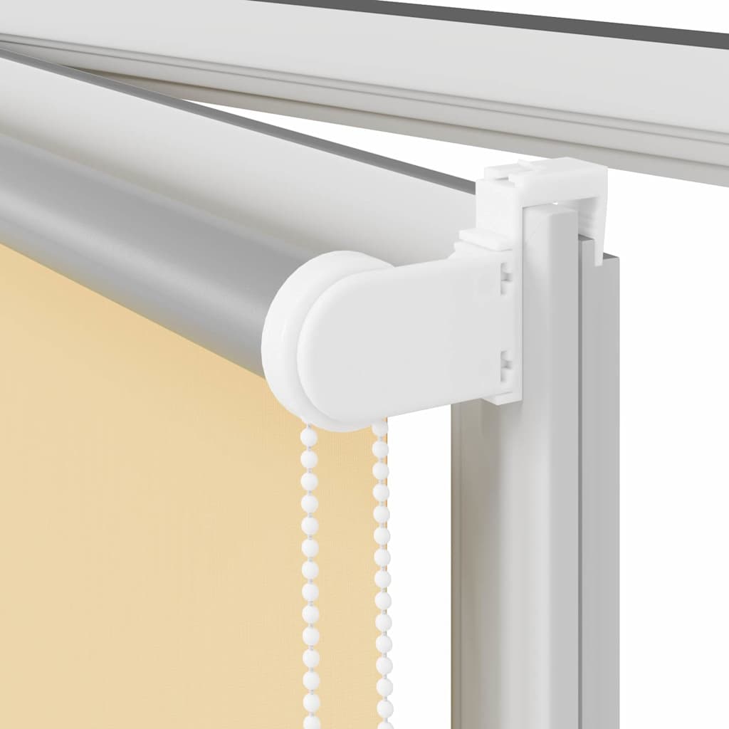 Blackout Roller Blind Beige 165 x 130 cm Fabric Width 161.6 cm