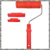 WON Paint Roller, Paint Pattern Roller, Wood Grain Tool Kit, Wood Graining Maker Tool With Handle For Wall Wood Decoration