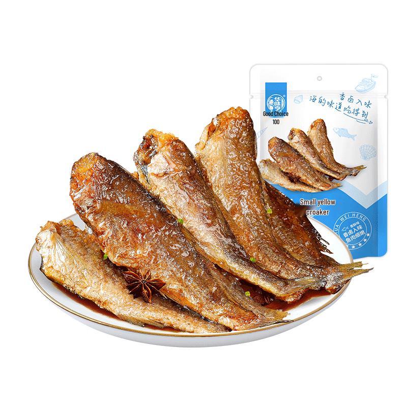 Huawaiheng Crispy Yellow Croaker Fish Snacks