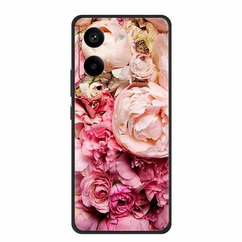 For Xiaomi Poco M7 Pro 5G Case Animals Soft Silicone TPU Phone Cases Back Cover for PocoM7 Pro Protective Shockproof Cats Fundas
