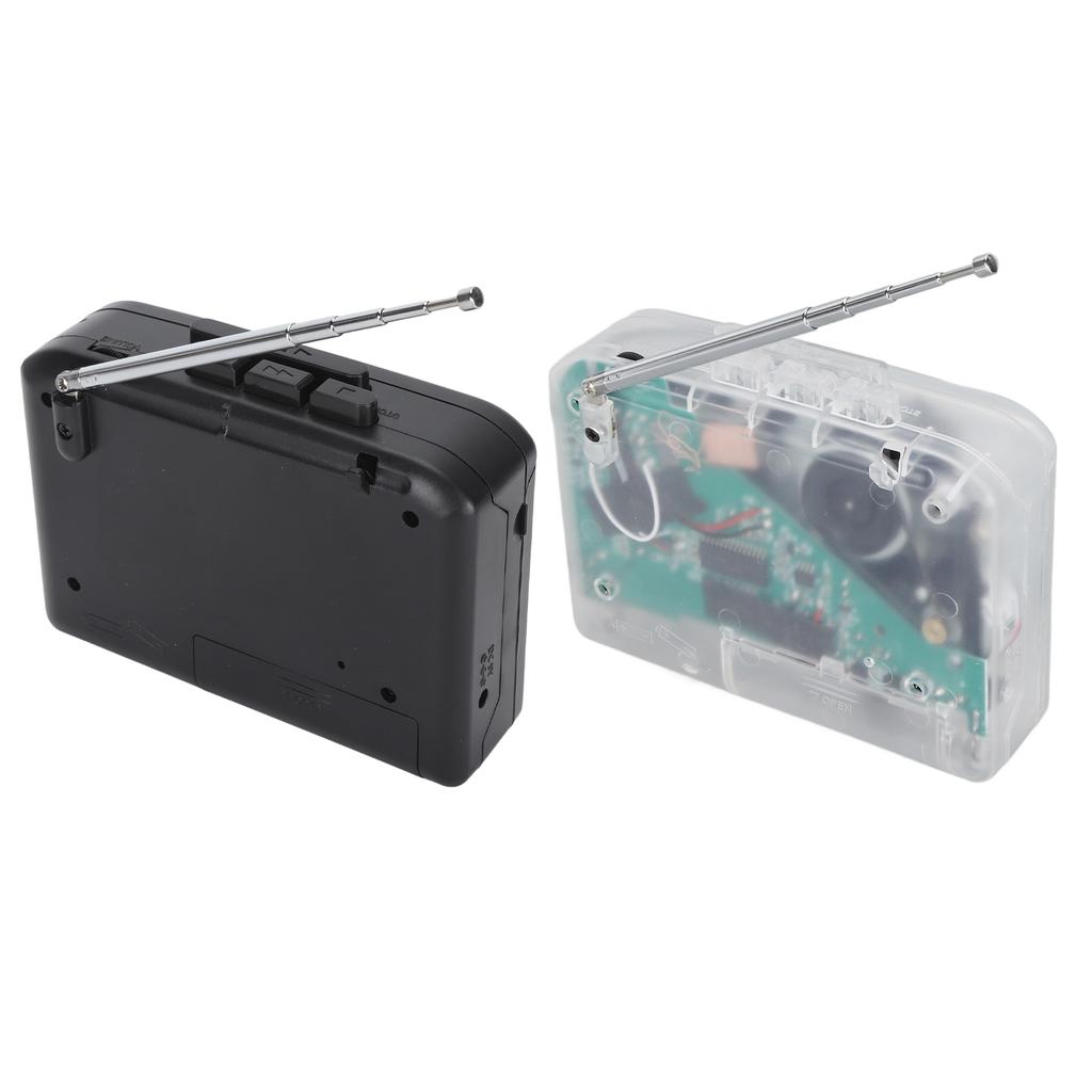 Převodník z kazety na MP3 Auto Reverse Clear Stereo 3,5mm Jack pro sluchátka Přenosné kazetové přehrávání
