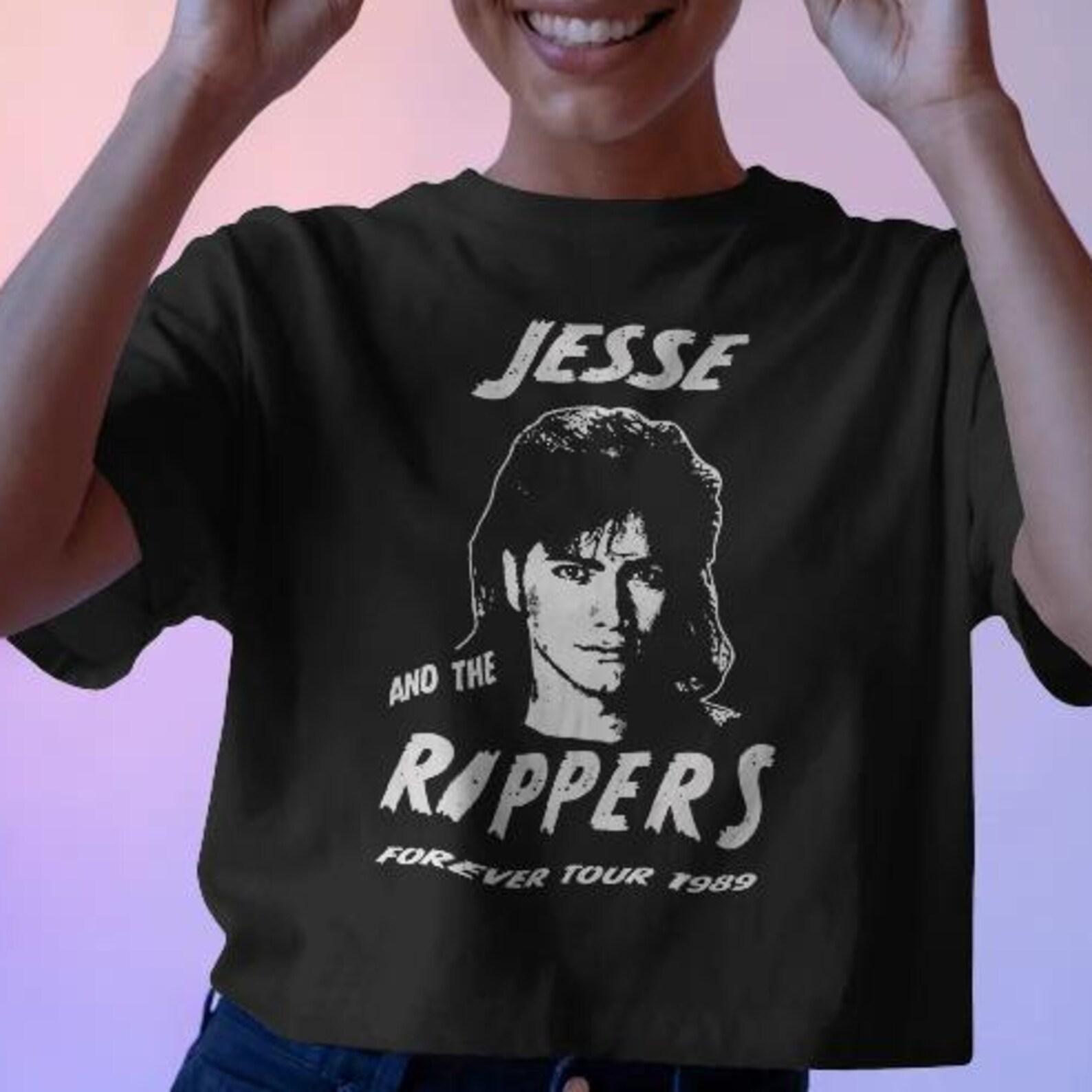 Jesse and The Rippers Crop Tshirt-Crop Top S