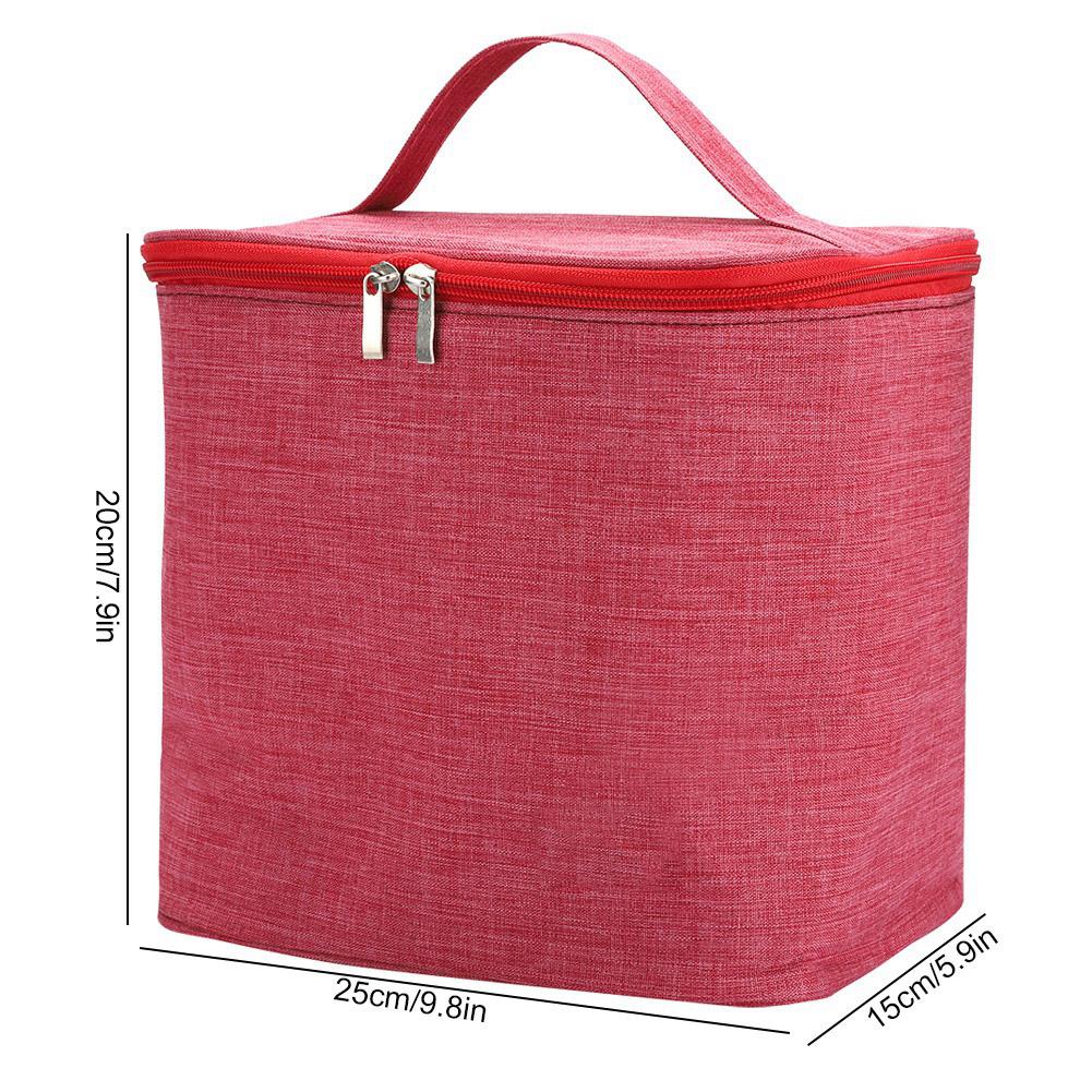 Portable Waterproof   Thermal Lunchbox Food Container Storage Bag for Picnic   Outdoor