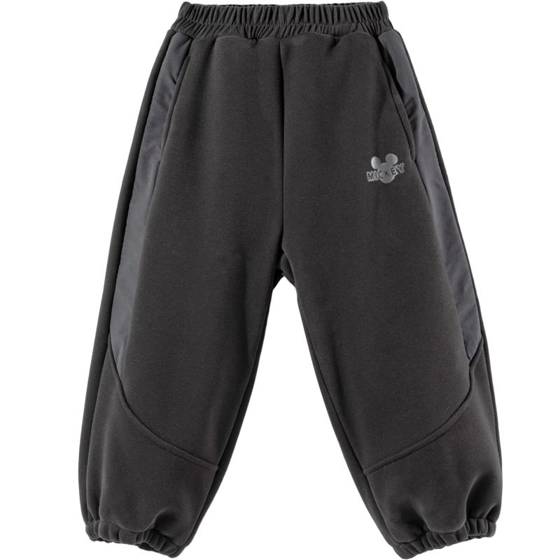 Disney Boys' Fleece-Lined Winter Mickey Mouse Jogger Pants