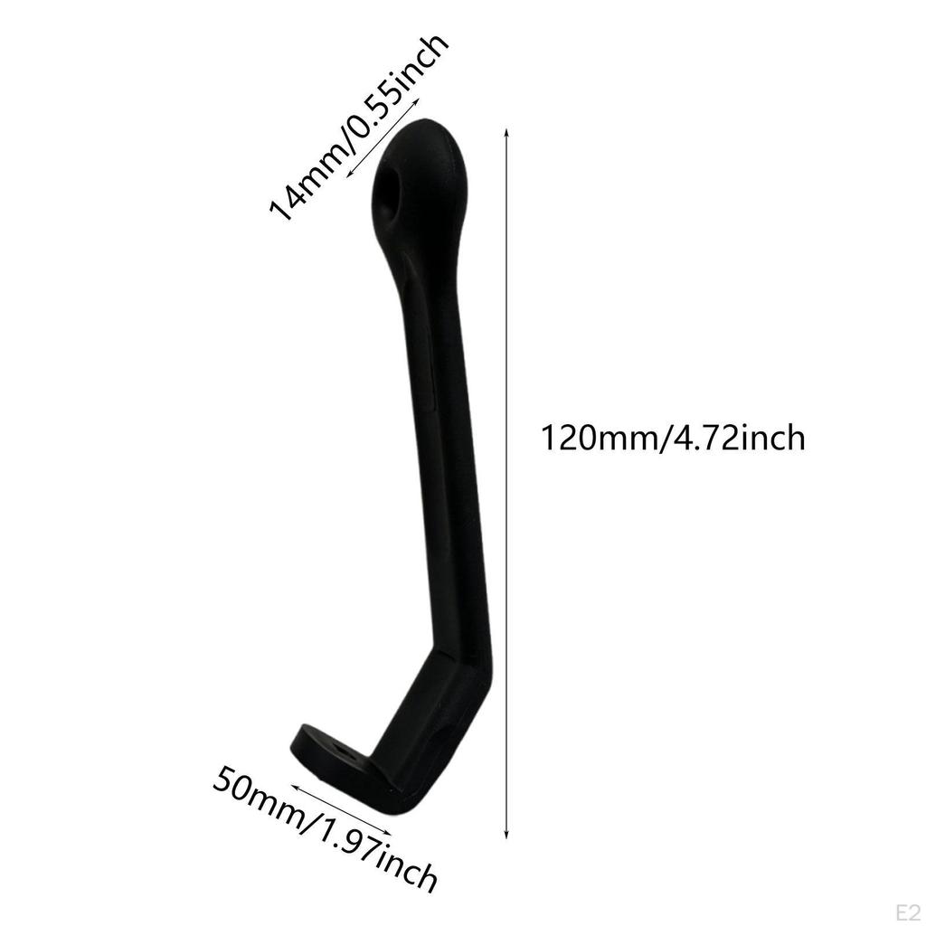 1Z5827895A Rear Tailgate Trunk Lid Handle Length 12cm Easily Install Replace Parts Accessory Sturdy