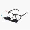 Spectacle Frame With 5 Pieces (Magnetic) Polarized Sunglasses Lens Sports Eyewear Glasses