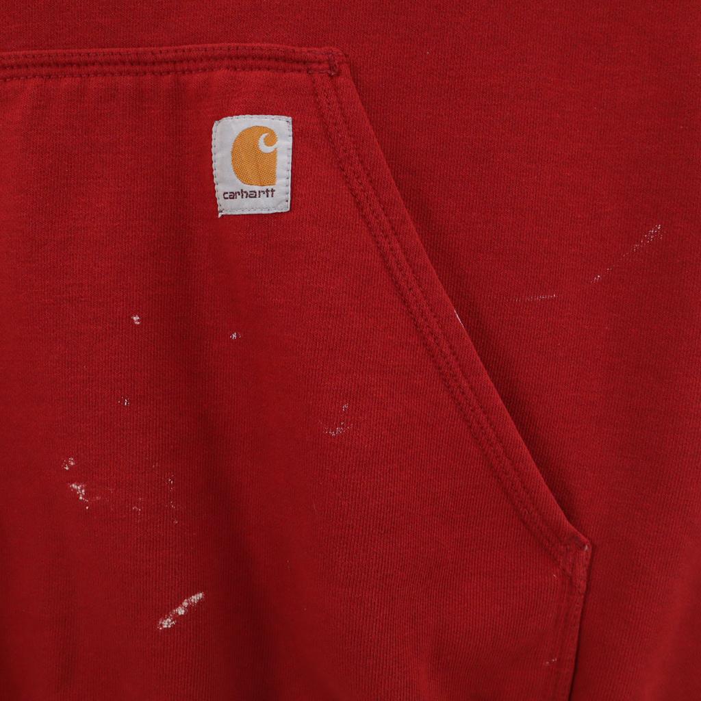 carhartt 103121 Long Sleeve Sweatshirts L Red Men's Used