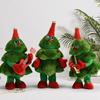 Musical Animated Plush Christmas Tree Decoration Motion Swing Function Holiday Entertainment Kids Christmas Gift