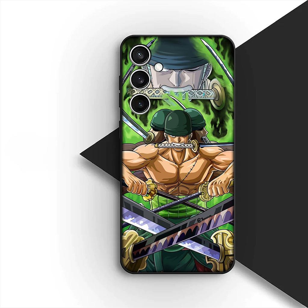 Cover for Motorola Moto G86 G57 E14 E15 G14 G34 G67 G84 G24 A54 G15 Power E22 Phone Case Anime Luffy One Piece Roronoa Zoro