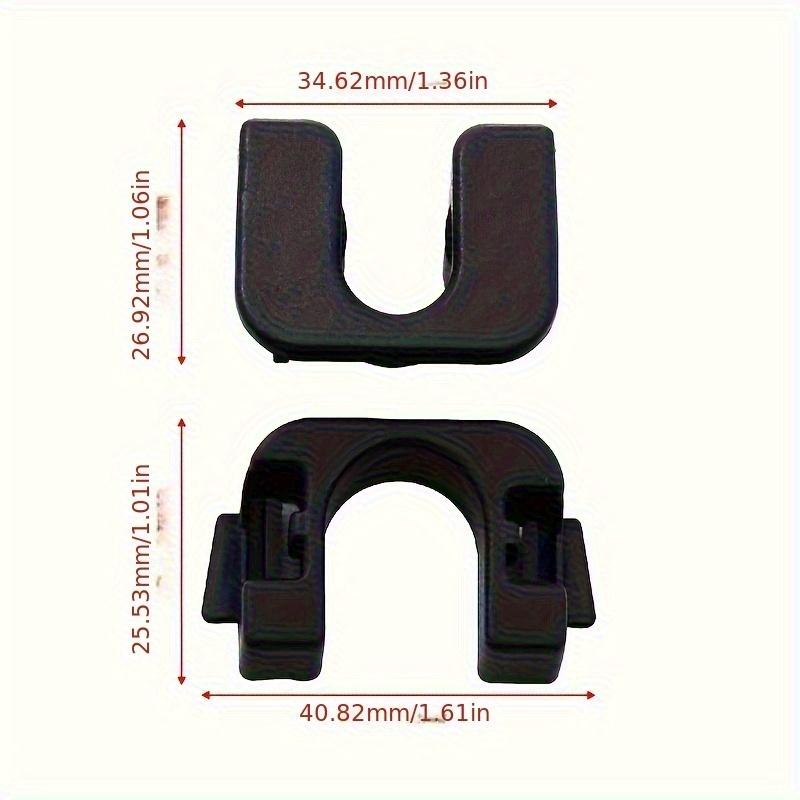 Suitable for Ford Focus 3 Mondeo MK4 Fiesta MK7 MK8 B-Max C-Max rear trunk lid wrapping rotating hinge clip bracket installation