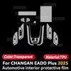 For CHANGAN EADO PLUS 2025 Car Panel Film Dashboard Protective Sticker Interior Screen Anti-Scratch Film Cover