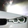 LED Angel Eye Ring Marker CE Compatible with BMW Pack of 2 X-STYLE Bulbs, Certified, 6000K, 40W, Built-in Resistor,