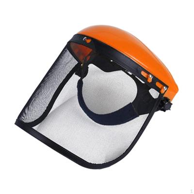 Visière de protection pour tronçonneuse, légère, protectrice, robuste, professionnelle
