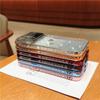 Luxury Plating Heart Love Bumper Flash Gradual Phone Case For iPhone 14 13 12 11 Pro Max Lens Protector On 14 Plus Glitter Cover
