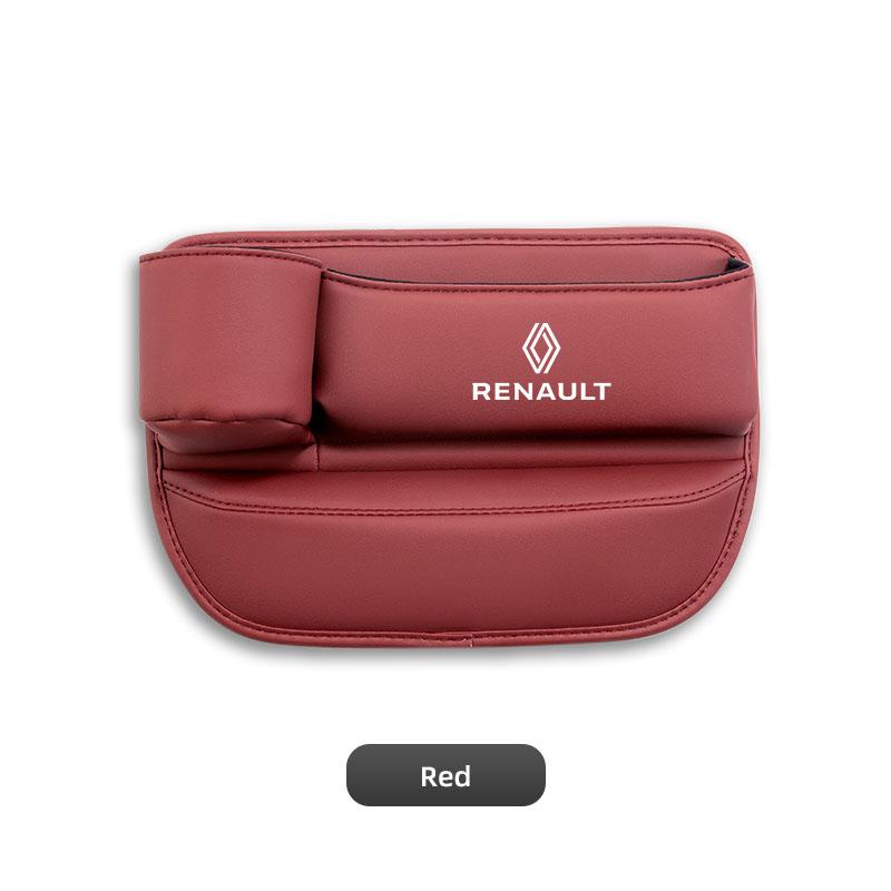 Pour Renault 2026 Nouveaux Enjoliveurs Boîte de Rangement Organiseur d'Espace de Siège Intérieur de Voiture Avec Porte-Gobelet Pour Renault Clio Megane Espace QM6 ZOE