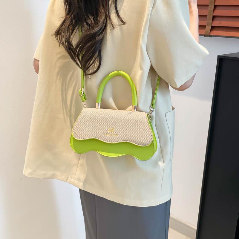 Lässiger Trend frisch große Kapazität Farbabstimmung 2025 Sommer neue Mode lässig beliebt Messenger kleine quadratische Tasche