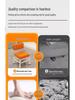 Universal Low Wheel Stool for Home with Thickened Material and Casters