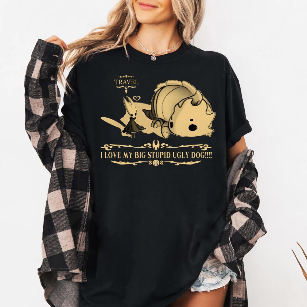 Bell Beast Hollow Knight Silksong Shirt Silksong Hornet Indie Game TShirt Clothing Short Sleeve Shirt Unisex Unisex Women S