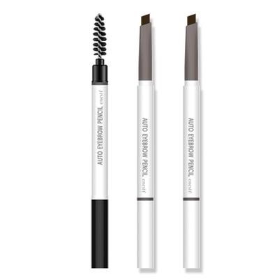 Enesty Eyebrow Eyebrow Pencil Eyebrow Pencil Eyebrow Brow 3D Eyebrow Brow, 04. Eyebrow - Gray Brown, 3 Pcs.