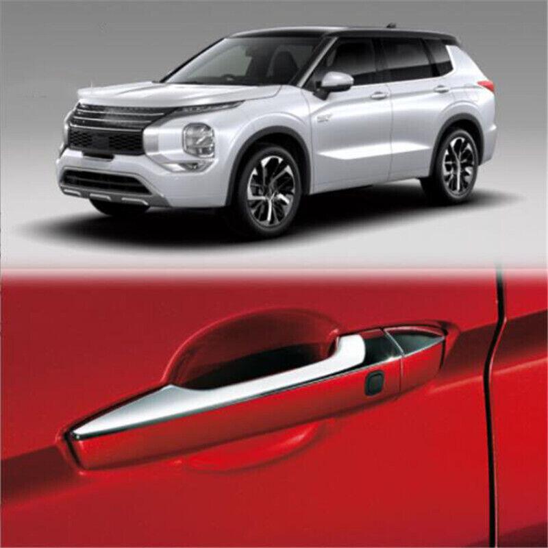 Chrome Exterior 8PCS Door Handle Cover Trim For Mitsubishi Outlander 2022 2023