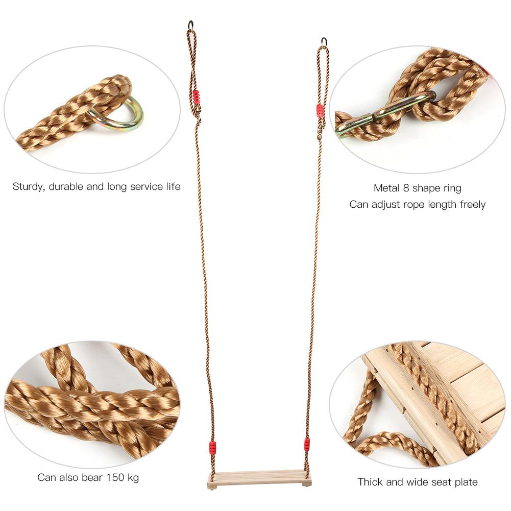 Adults Children High Quality Polishing Four Board Anti Corrosion Outdoor Indoor Pastoral Wooden