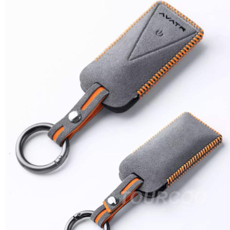 For Avatr 07   Car Key Case Keychain Buttons Acceeories