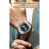 POEDAGAR Sports Luxury Man Wristwatch Dual Time Display Digital Week Date LED Luminous Men Watch Electronic Quartz Watches
