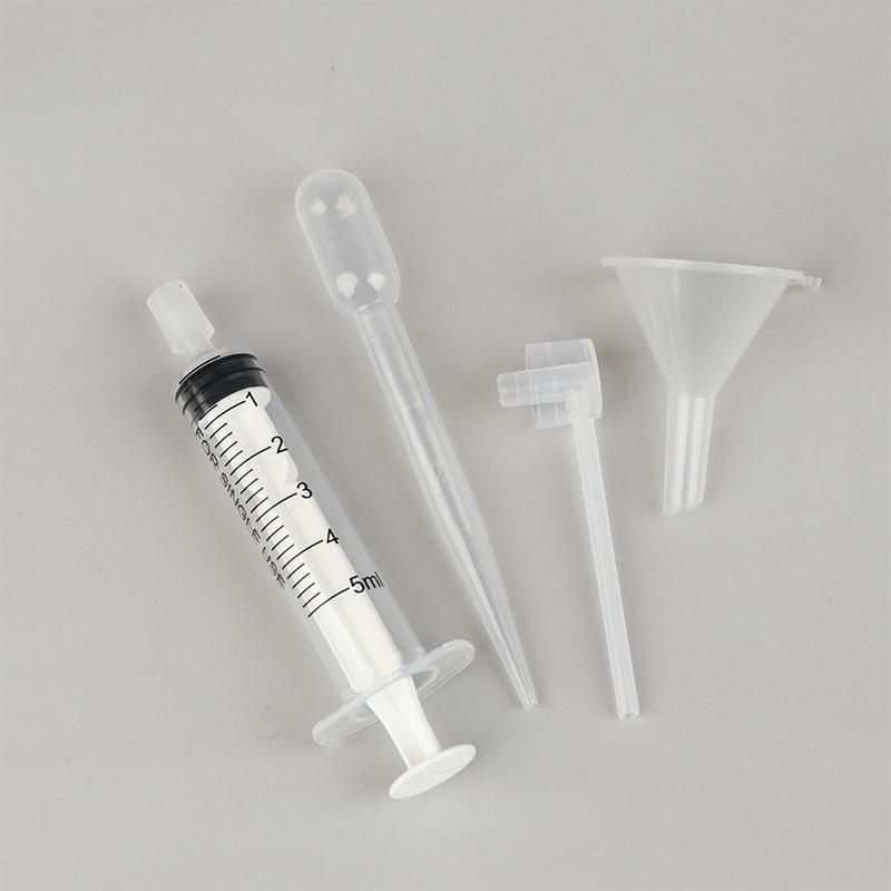 3/4Pcs Perfume Refill Tool Set – Plastic Syringe, Dropper, Funnel, and Straw for Spray Dispenser and Diffuser Applications