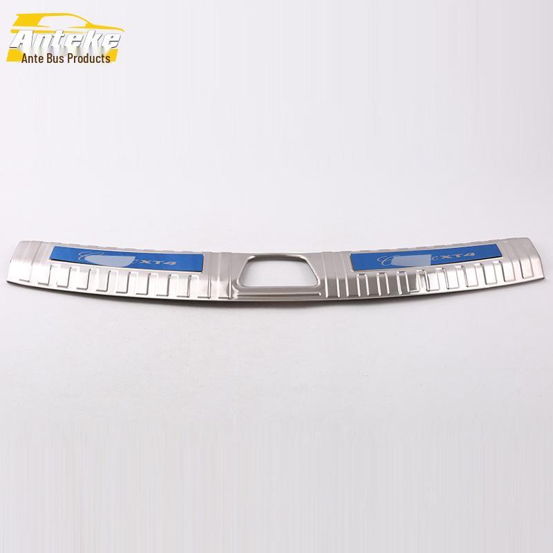 Stainless Steel XT4 Rear Guard Plate & Trunk Protection Pedal