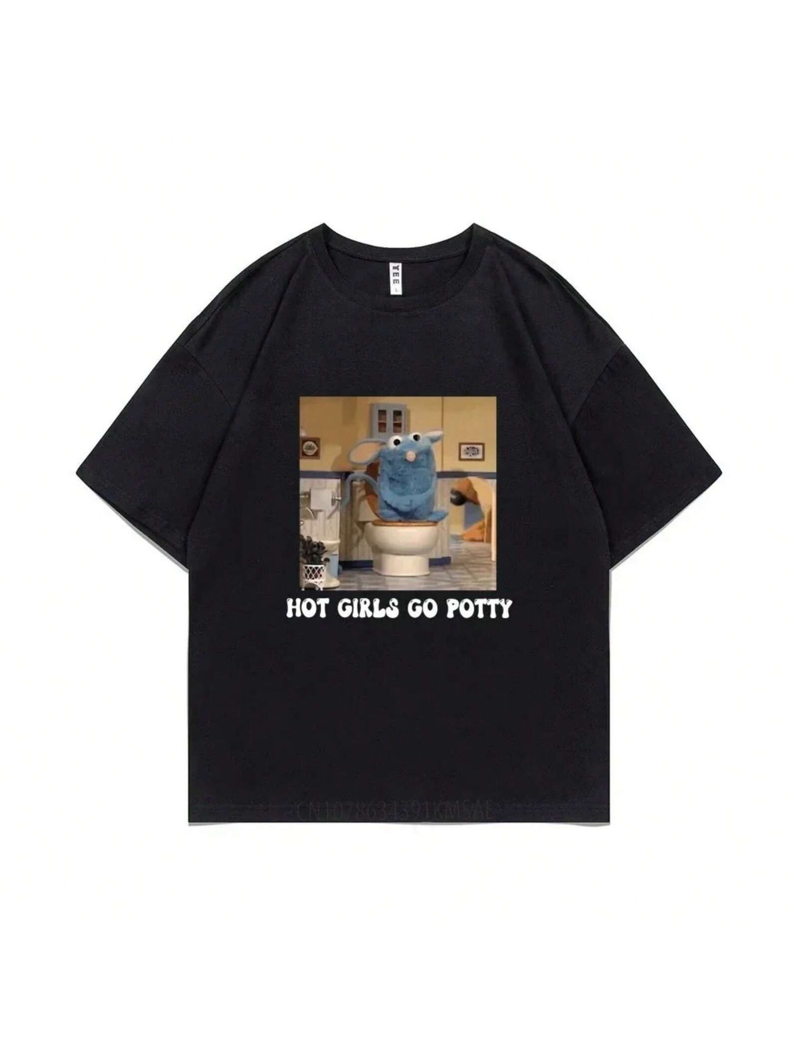 Funny T-Shirt For Girls Featuring A Cute Mouse Design, Suitable For Wo unisex, Ideal For Casual Wear S разноцветный