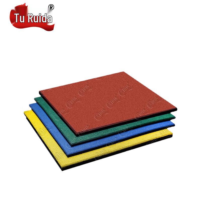 Turuidda Outdoor Anti-slip Rubber Tiles 100x100x1.5cm