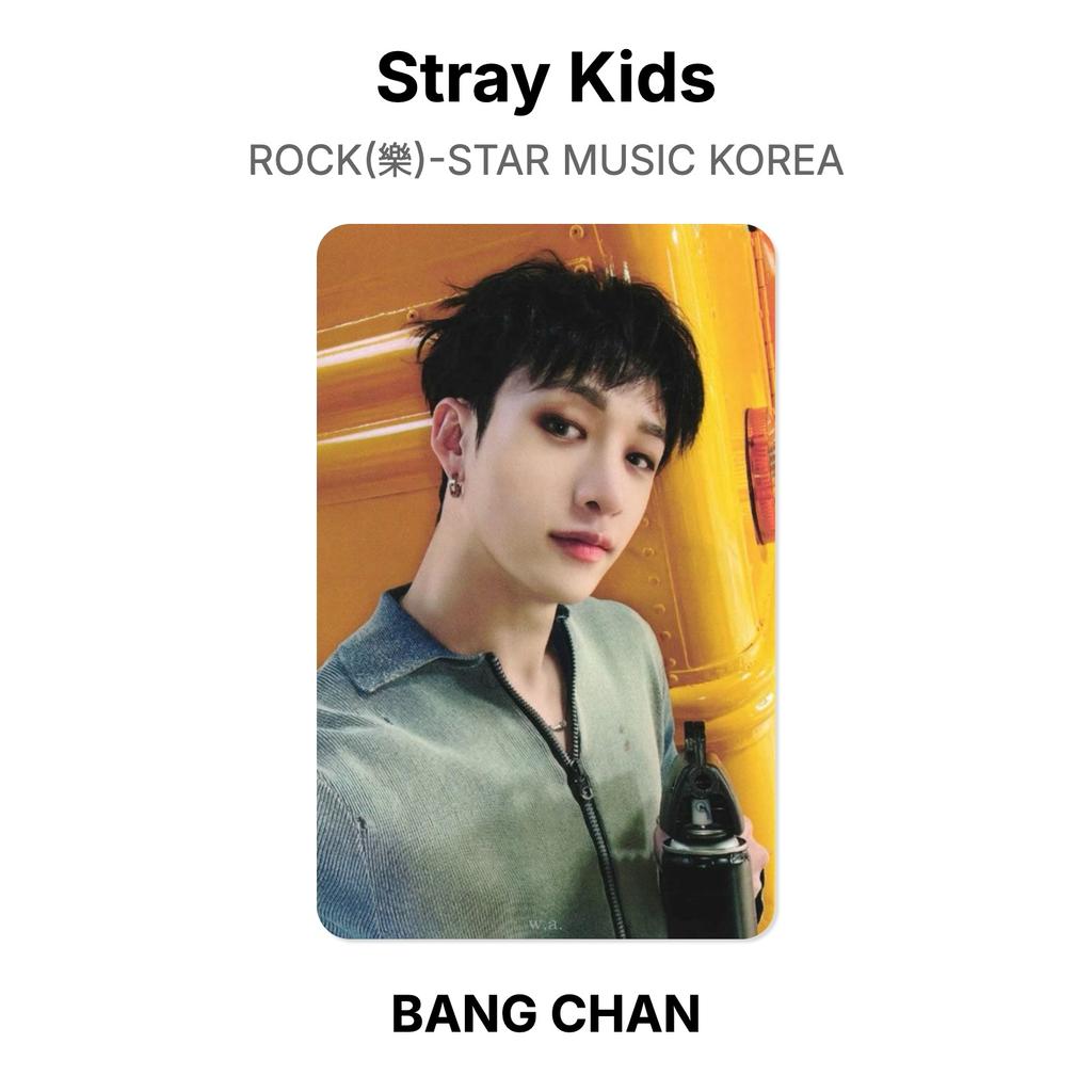 Stray Kids ROCK()-STAR MUSIC KOREA Official Photocard