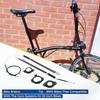Bike Gyro Brake Cables Front + Rear (Upper + Lower) With Spinner Rotor Kit, For Gyro Systems And 20Inch Bikes