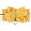 New Popular Hair Cap, Children's Cute Knitted Bow Headband, Fashionable European and American Baby Autumn and Winter Hair Accessories