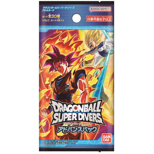 

BANDAI Dragon Ball Super Divers Advanced Pack (BOX) 20-pack set, for ages 6 and up