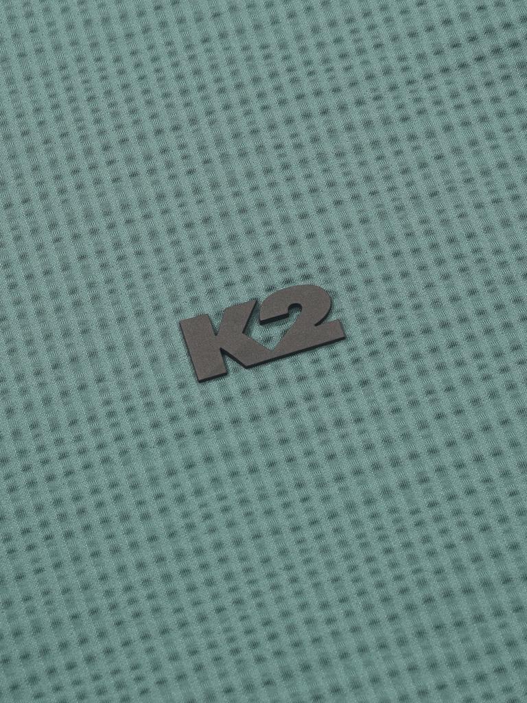 K2 Surround Short Sleeve Zip-Up_Jade