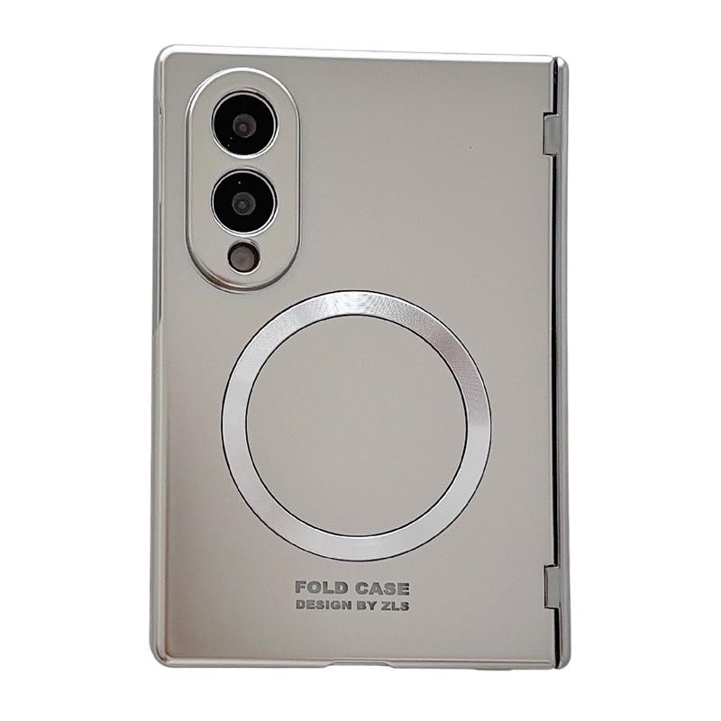 For Samsung Galaxy Z Fold 8 5G Case For Magsafe Magnetic With Screen Glass Case For ZFold 8 Fold8 Hinge Protection Cover