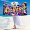 Dragon-Ball Anime Print Beach Towel, Large Soft Quick Dry Towel for Beach Camping Swimming