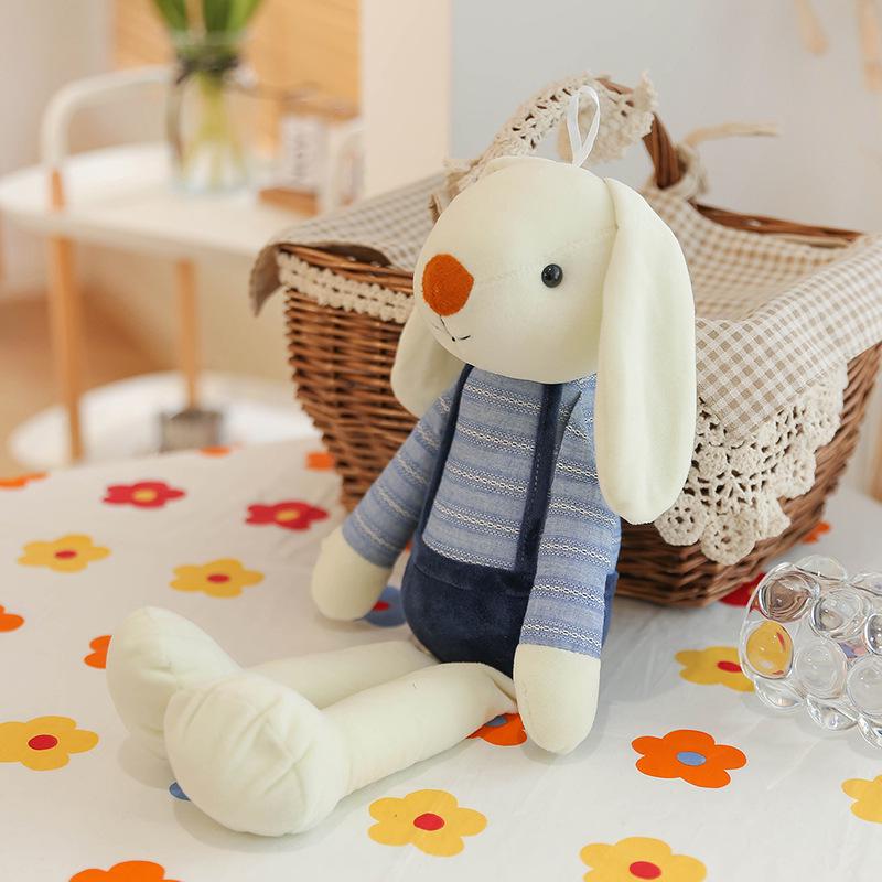 Long-Eared Rabbit Plush Toy for Kids - Cute Candy Rabbit Doll for Girls