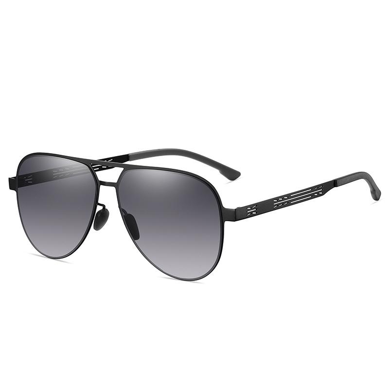 Fashion Sunglasses Men Metail Frame Quality Sun Glasses Brand Design Male Glasses Fishing Driving Goggles UV400