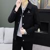 Men's Coats Handsome High-end Lapel Jackets New Slim-fitting Youth Suits Popular Tops Spring Autumn