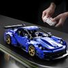 Macchina sportiva con blocchi da costruzione 1:14 Macchina telecomandata giocattolo, giocattolo da costruzione regalo di compleanno, modello auto sportiva, regalo fai-da-te per bambini