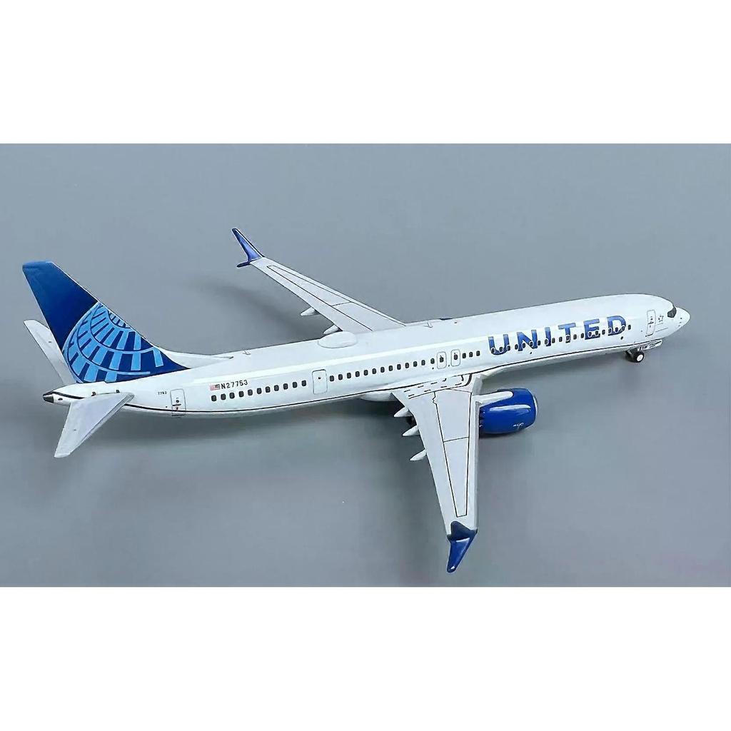 NG90001 1/400 US B737 Aircraft Model MAX10 N27753 Alloy Collection Model