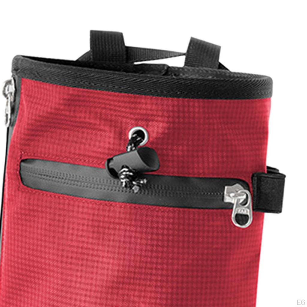 Chalk Bag for Climbing Carrier Practical Storage Pouch Waist Belt Weightlifting