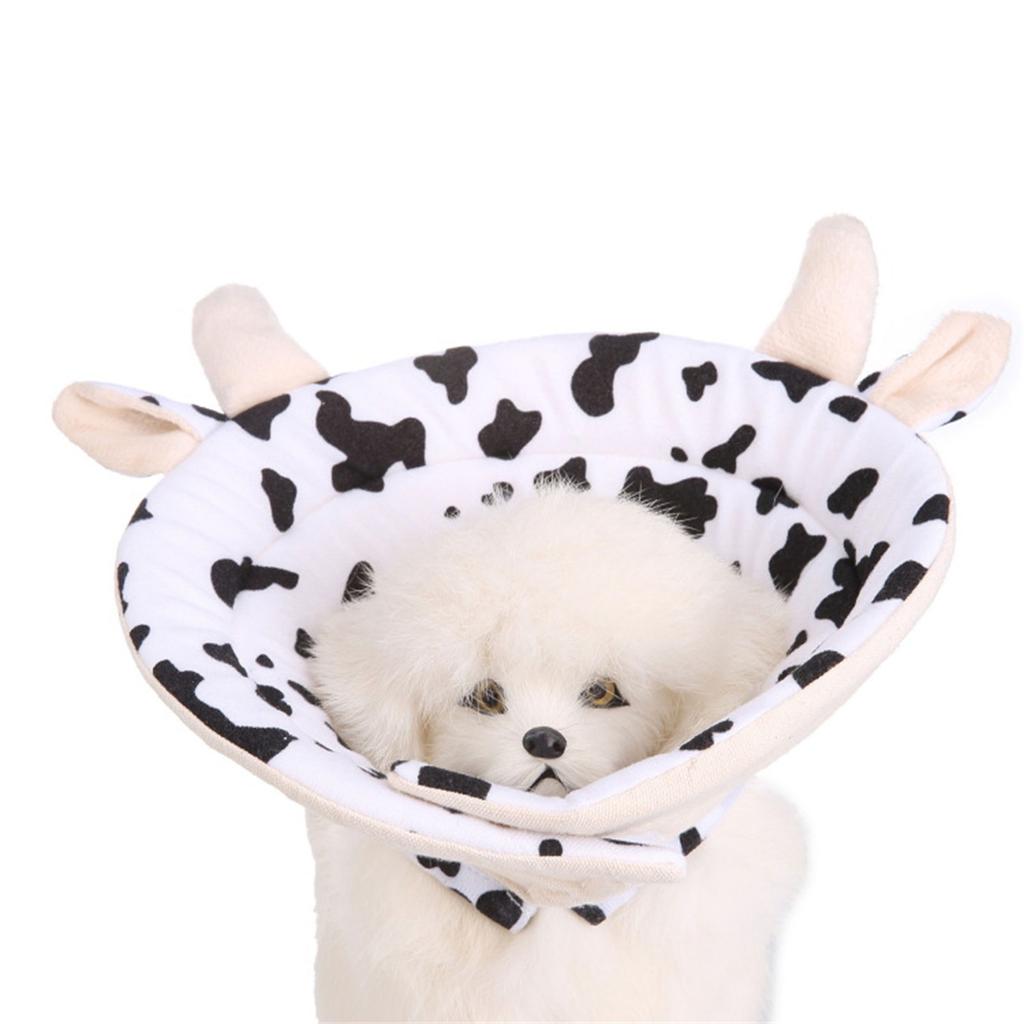 Comfortable Protective Pet Recovery Collar Prevent Biting & Scratching Tool Colorful Flower Shape Collar