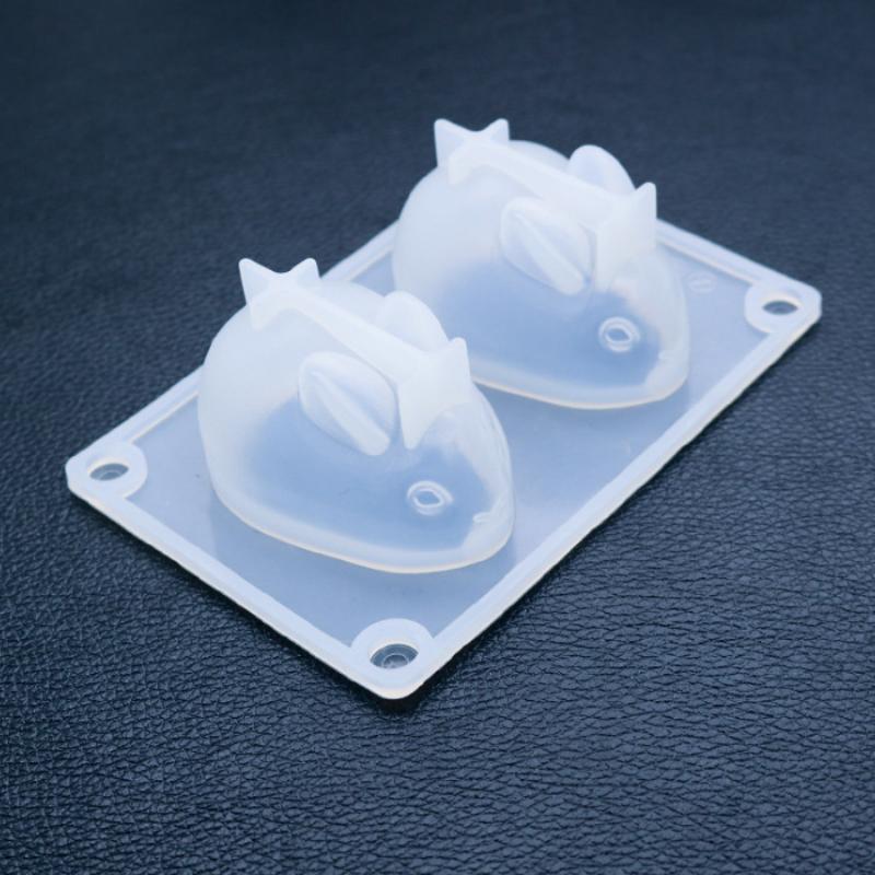 

3D форма для пасхального кролика, высокоэластичная силиконовая форма для мусса, десерта, желе, формы для выпечки, конфет, шоколада, мороженого, кухонный инструмент для выпечки прозрачный