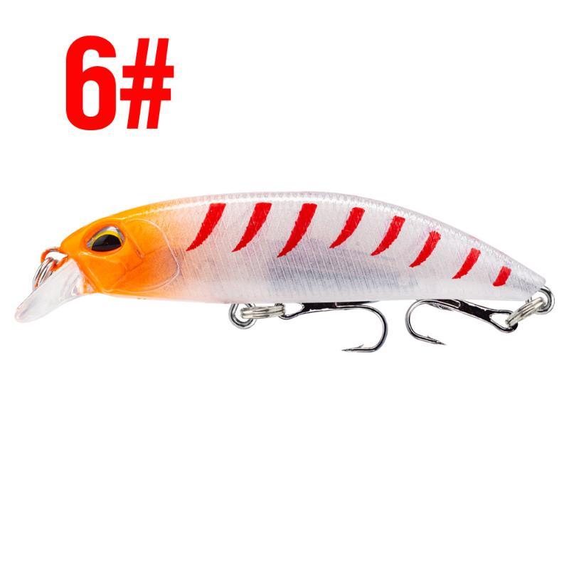 1Pc Long-Distance Casting Hard Bait Lure 7Cm 8G Diving Artificial Plastic Fishing Bait For Lure Fishing
