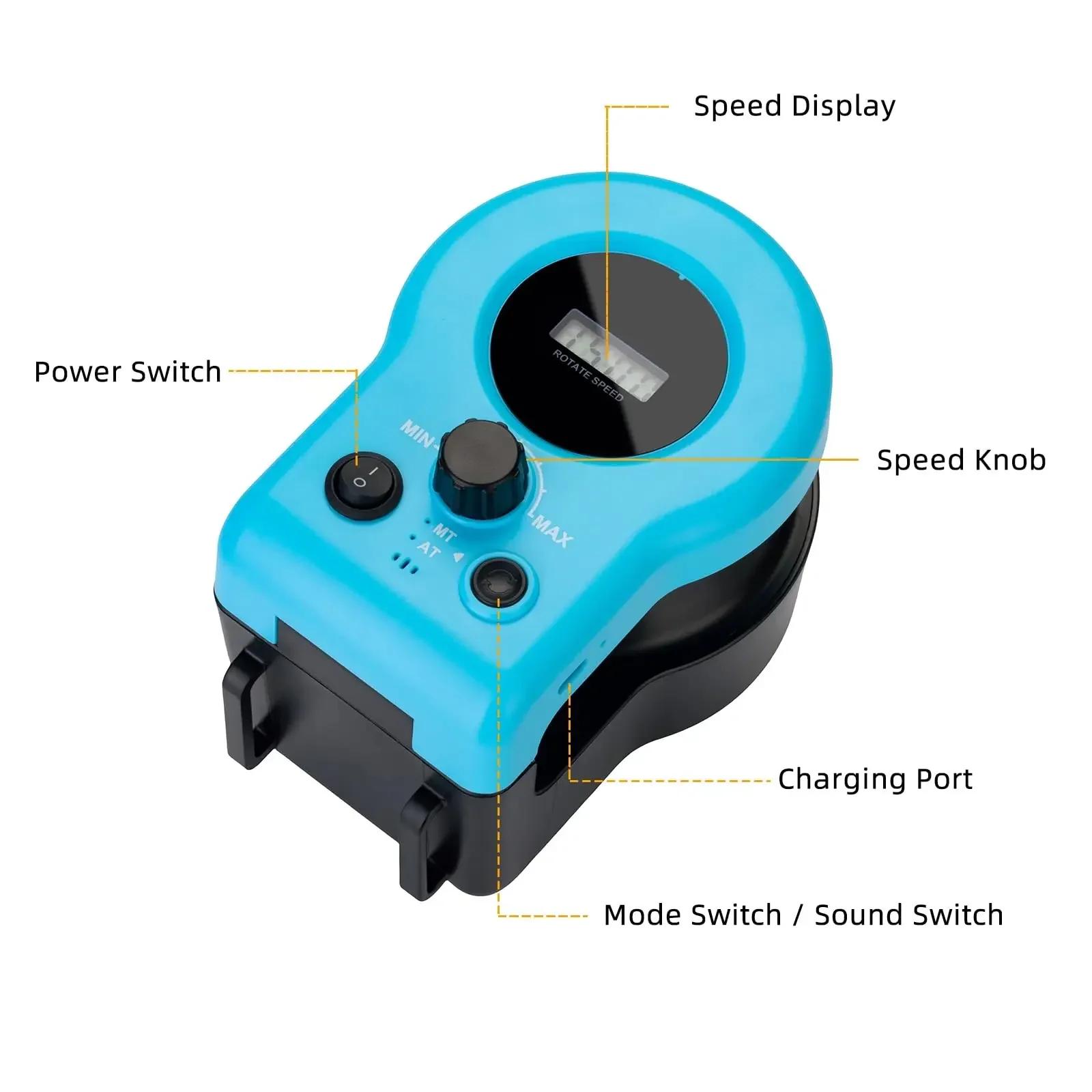 Smart Cat Toys for Indoor Cats Interactive Cat Toy Wheel Exerciser New Cat Treadmill for Adjustable Speed Simulated Hunting Toy blu