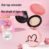 BRH Pink Heart Cushion: Oil-Control, Long-Lasting, No-Cake, No-Smudge Cosmetics