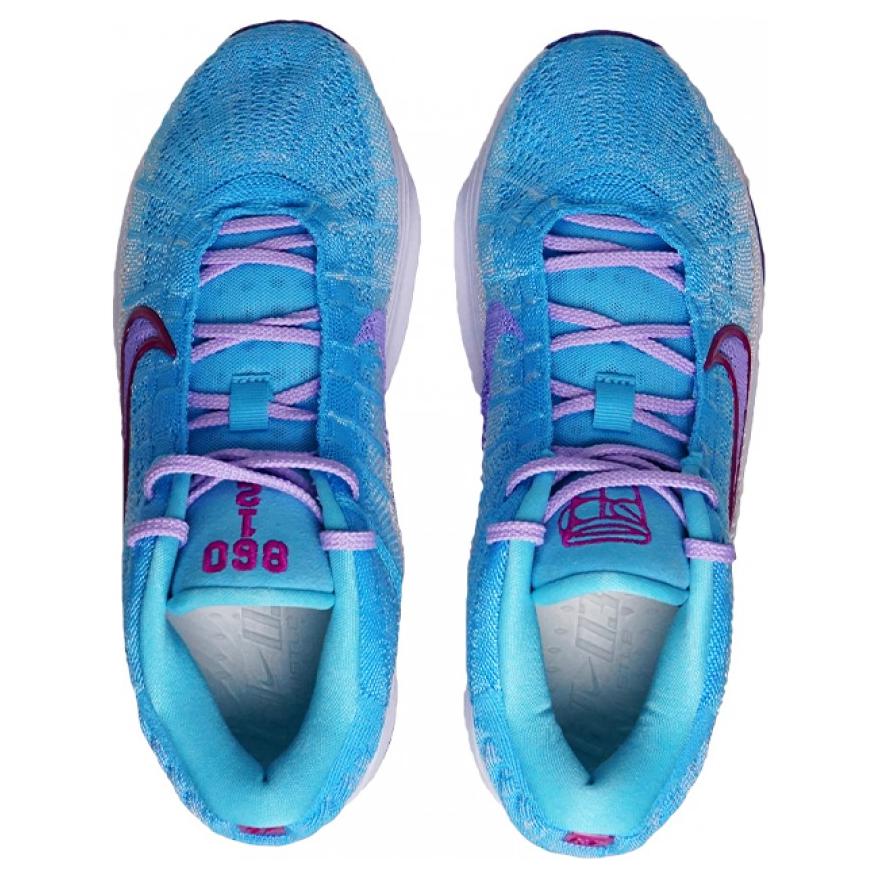 New Nike G.T. Hustle Anti Slip Wear Resistant Mid Top Basketball Shoes Men's Blue HJ7677-900